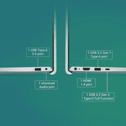 Dell 15 Thin and Light Laptop | Intel Core Ultra 7 | 16 GB | 512 GB | Windows 11 Home | Platinum Silver | CD15260CTOH5RINS1