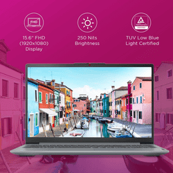 Lenovo IdeaPad Slim 3 Ryzen 5 Thin and Light Laptop | 16 GB | 512 GB | Windows 11 Home | Arctic Grey | 82XQ01RYIN