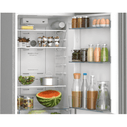 Bosch Frost Free Double Door Refrigerator | 290 L | 4 Star | Fine Steel | CTN29S21VI