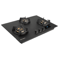 Faber Innova Hob | 3 Burner | Black | INNOVA 753 BR AI FFD