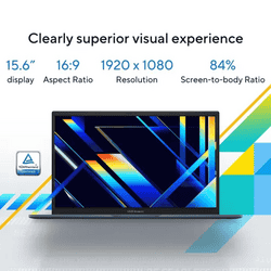 Asus Vivobook 15 Thin & Light Laptop | Intel Core 3 100U | 8GB | 512GB | Quiet Blue | X1504VAP-IN006WS
