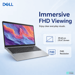 Dell 15 Thin and Light Laptop | Intel Core Ultra 5 | 16 GB | 512 GB | Windows 11 Home | Platinum Silver | CD15260CTOH3RINS1