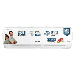 Voltas Split Air Conditioner | 2 Ton | 3 Star | White | 243INV Vectra Elegant