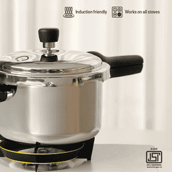 Meyer Stainless Steel Induction Pressure Cooker | 3 L