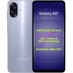 Samsung Galaxy A07 | 4 GB | 64 GB | Light Violet | NM