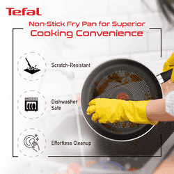 Tefal Delicia Fry Pan | 24 cm | Greyish Black