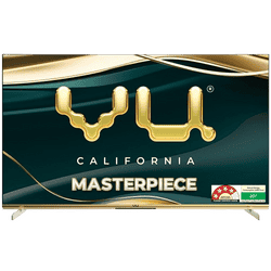 Vu Masterpiece Frame Series 4K QLED TV | 164 Cm ( 65 Inch ) | 2025 Model | 65MASTERPIECE