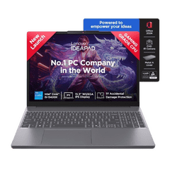 Lenovo IdeaPad Slim 3 Intel Core i5 Laptop | 16 GB | 512 GB | Windows 11 Home | Luna Grey | 83K101JDIN
