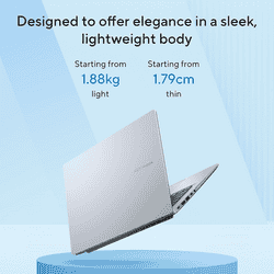 ASUS Vivobook 16 Thin & Light Laptop | Intel Core Ultra 5 225H | 16GB | 512GB | Cool Silver | X1607CA-MB350WS