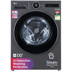 LG Front Load Washing Machine | 12Kg | 5 Star | Essence Black