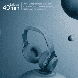 Zebronics Zeb Duke Plus ANC Wireless Headphones | Multicolour