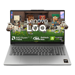 Lenovo LOQ Essential Gaming Laptop | AMD Ryzen 7 | 16GB | 512GB | Luna Grey | 83S000GLIN