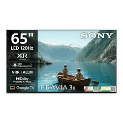 Sony Bravia 3 II 4K Ultra HD Smart LED Google TV | 164 cm (65 inch) | Dolby Vision & Dolby Atmos | Black | K-65XR35M2