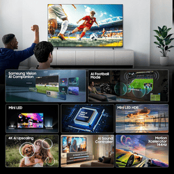 Samsung  4K Ultra HD LED Smart TV | 165 cm (65 inch) | Black | UA65M80HAULXL