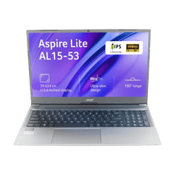 Acer Aspire Lite Thin and light laptop | Intel Core i3 | 8 GB | 512 GB | Windows 11 Home | Steel Gray | UN.34ESI.02T