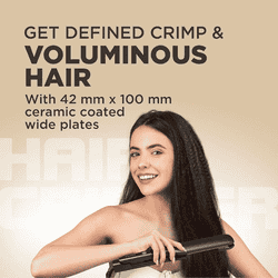 Havells Hair Crimper | Black | HS4501