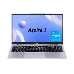 Acer Aspire 3 Intel Core i3 Thin and Light Laptop | 8 GB | 500 GB | Silver | UN.34YSI.01X