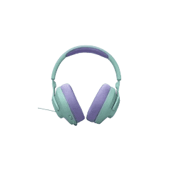 JBL Quantum 100M2 Wired Over Ear Gaming Headphone With Mic | Cyan | JBLQTUM100M2CYN