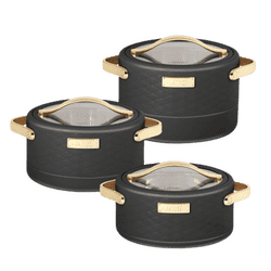 Jaypee Luxura Klass Casserole Set |  3 Piece | Multicolor