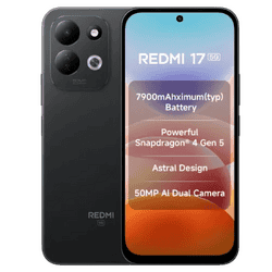 Redmi 17 5G | 6 GB | 128 GB | Absolute Black