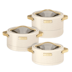 Jaypee Luxura Klass Casserole Set |  3 Piece | Multicolor