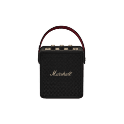 Marshall Stockwell III Portable Bluetooth Speaker | Black & Brass