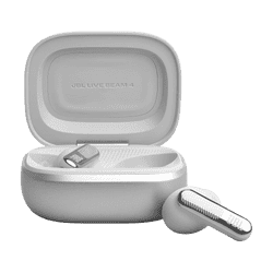JBL Live Beam 4 True Adaptive Noise Cancelling Earbuds | Silver | JBLLIVEBEAM4SIL