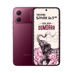 Tecno Spark Go3 Pro | 4 GB | 64 GB | Burgundy Red