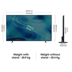 Samsung Crystal UHD 4K Samsung Vision AI Smart TV | 85 Inch | 2026 Model | Black | UA85U8300HULXL