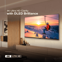 Hisense 4K Ultra HD Smart QLED Dolby Vision TV | 215 Cm ( 85 Inch ) | Black | 85Q6S