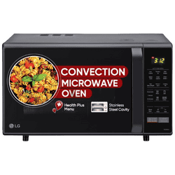 LG Convection Microwave Oven | Steam Clean and Stainless Steel Cavity | 28 L | Black | MC2846BV DBKQILN