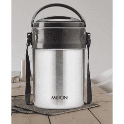 Milton Steel On 5 Lunch Box | Silver