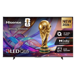 Hisense 4K Ultra HD Smart QLED Dolby Vision TV | 215 Cm ( 85 Inch ) | Black | 85Q6S