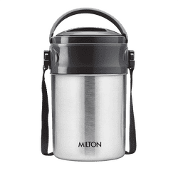 Milton Steel On 5 Lunch Box | Silver