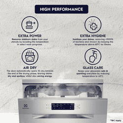 Electrolux Free Standing Dishwasher | 14 Place Settings | ESM48310SX