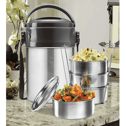 Milton Steel On 4 Lunch Box