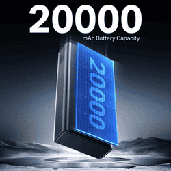 boAt Energyshroom Turbo Super Fast Charging Power Bank | 20000 mAh | 35 W | Onyx Black | PB435