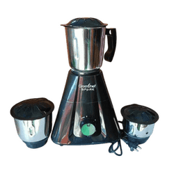 Greenchef Spark Mixer Grinder | 600 W | 3 Jars | Black