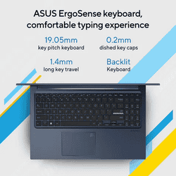 ASUS Vivobook 15 Laptop | Intel Core 5 120U | 16GB | 512GB | Quiet Blue | X1504VAP-IN009WS