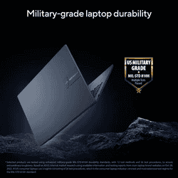 ASUS Vivobook 15 Laptop | Intel Core 5 120U | 16GB | 512GB | Quiet Blue | X1504VAP-IN009WS