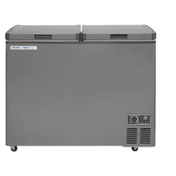 Voltas Hard Top Double Door Standard Deep Freezer | 303 L | Grey | CVF321DA5-W1-GW