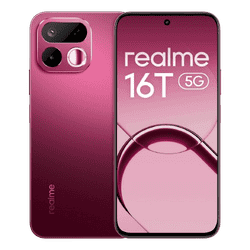 Realme 16T 5G Smartphone | 8 GB | 256 GB | Starlight Red | RMX5268