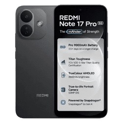 Redmi Note 17 Pro 5G | 8 GB | 128 GB | Stealth Black