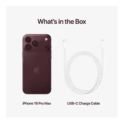 Apple iPhone 18 Pro Max | 256GB | Burgundy