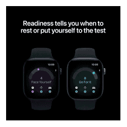 Apple Watch Series 12 | GPS | 46mm | Dark Bronze Aluminium Case with Olive Sport Band | MJEU4HN/A