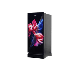Haier Single Door Refrigerator | 190 L | 5 Star | Wave Glass | HRD-2115PWGA-N