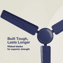 Havells REO Vaayu Ceiling Fan | 1200mm | Matt Blue
