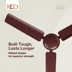 Havells REO Vaayu Ceiling Fan | 1200mm | Brown