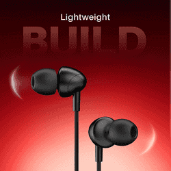 boAt BassHeads 210 Wired Earphone | Active Black