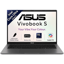 Asus Vivobook S14 Laptop | Intel Core Ultra 5 325 | 16 GB | 512 GB | Windows 11 Home | Matte Gray | S3407AA-SF058WS